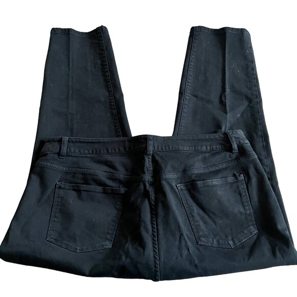 Talbots W-Heritage Women's 20W Slim Ankle Black Pants - Picture 7 of 7